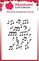 Woodware Clear singles Mini music background