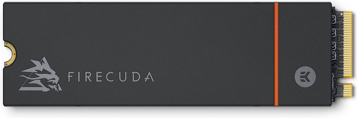 Seagate FireCuda 530 met Heatsink - Interne M.2 SSD - NVMe - PS5 compatible - 2TB Seagate FireCuda 530 met Heatsink - Interne M.2 SSD - NVMe - PS5 compatible - 2TB