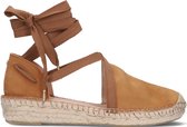 Fred de la Bretoniere 152010211 Espadrilles - Met Sleehak - Dames - Cognac - Maat 42