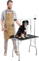 Extra Stevige Opvouwbare Honden trimtafel - met 2 Aanlijn opties  - Verstelbaar
