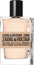 Zadig & Voltaire This is Her! Vibes of Freedom 50 ml - Eau de Parfum - Damesparfum