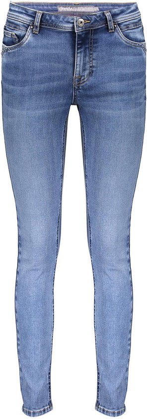 Geisha Jeans Skinny Fit Jeans Studs 21059 50 Bleached Denim Dames Maat - XL  | bol.com