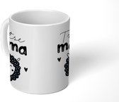 Mok - Koffiemok - Trotse mama - Spreuken - Quotes - Mama - Mokken - 350 ML - Beker - Koffiemokken - Theemok - Mok met tekst