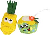 Fofos summer ananas met drankje 12x16x3 cm