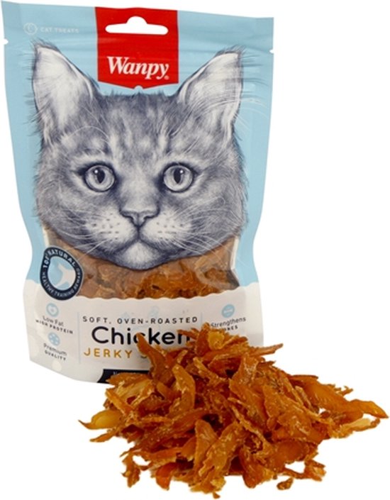 WANPY SOFT OVENROASTED CHICKEN JERKY STRIPS