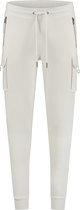 Purewhite -  Heren Regular Fit   Broek  - Wit - Maat XXL
