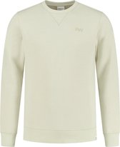 Purewhite -  Heren Regular Fit   Sweater  - Bruin - Maat L