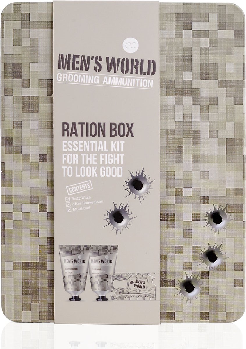 valentijn cadeau mannen - Luxe mannen cadeaupakket - Men's Collection 4-delig - Giftset man, vader, vriend, papa, broer