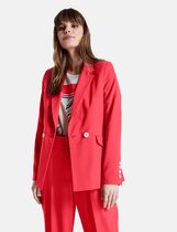 TAIFUN Dames Blazer met elastisch katoen