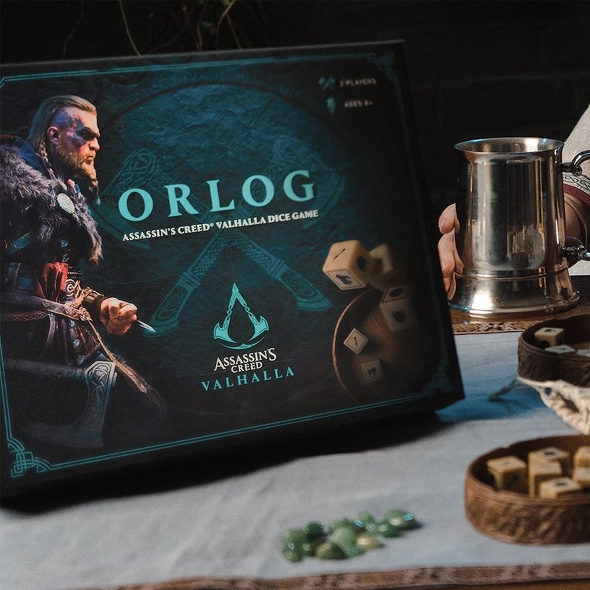 Assassin's creed: Valhalla Orlog Dice Game - Dobbelspel (ENG)
