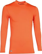 Patrick Shirt Opstaande Kraag Heren - Oranje | Maat: M