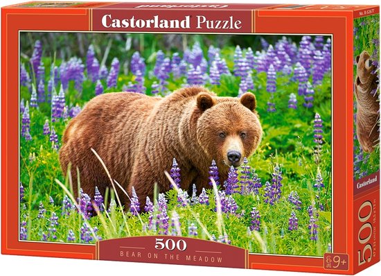 Castorland Legpuzzel Baer On The Meadow 500 Stukjes