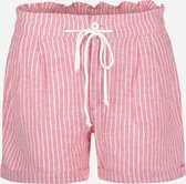 Steppin' Out Vrouwen  Steppin' Out Lente/Zomer 2022  Kai Short Vrouwen - Regular Fit - Linnen - Fuchsia (38) Fuchsia Linnen Maat: 38