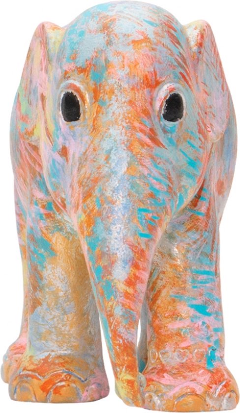 Elephant Parade - Angel's Elephant - Handgemaakt Olifanten Beeldje - 10cm