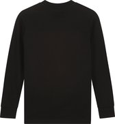 Malelions Women Longsleeve T-Shirt - Black - XL