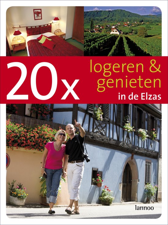 Cover van het boek '20x logeren & genieten in de Elzas'