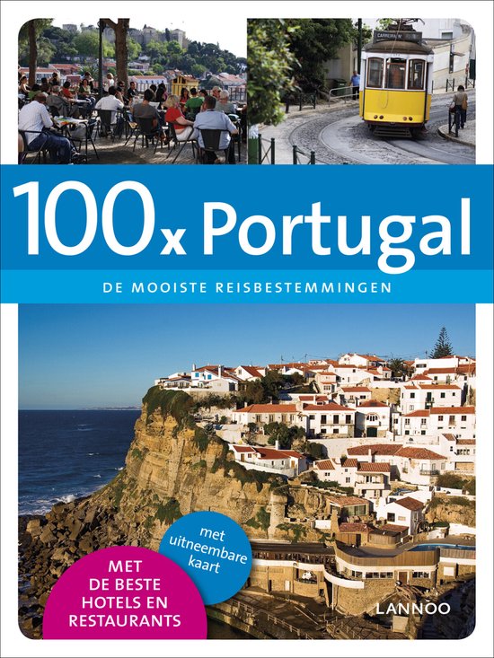 Cover van het boek '100x  / Portugal + Uitneembare kaart' van Joris Verbeure