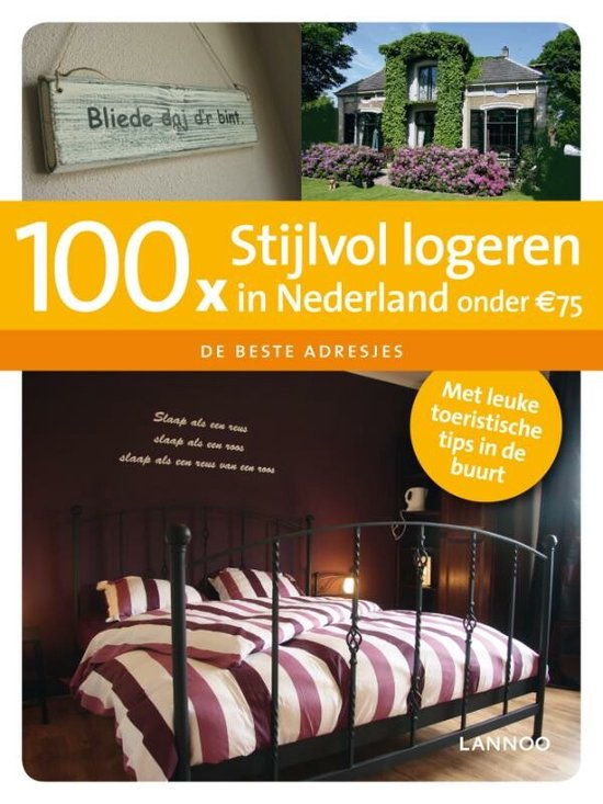 100x Stijlvol logeren in Nederland onder 75 - cover