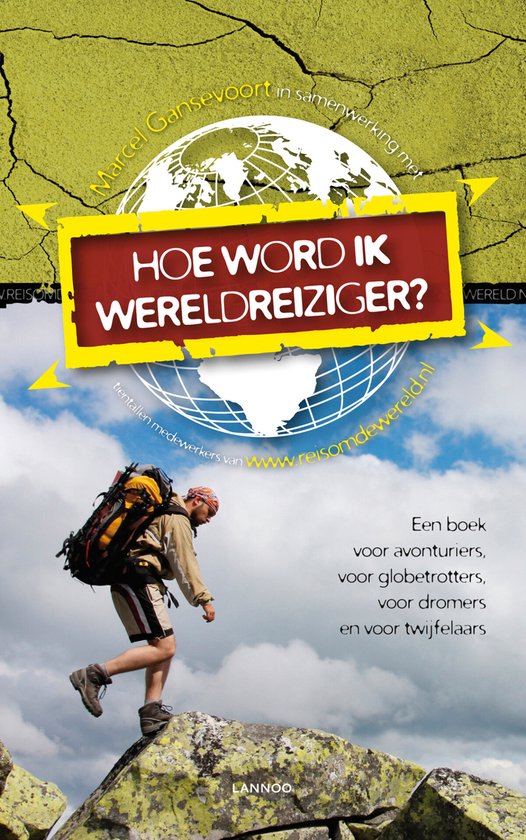 Cover van het boek 'Hoe word ik wereldreiziger?'
