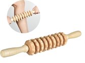 Houten Body Massage Roller – Massage Roller – Hout – Pijn Verminderend – Persoonlijke Verzorging – Body Care – Therapie – Spierherstel – Spierknopen