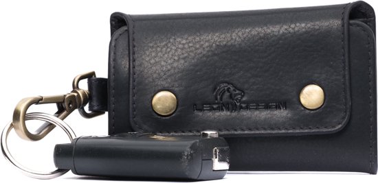 Foto: Sleuteletui sleutelhouder sleutelhoesje sleutel organizer autosleutel hoesje key organizer sleuteletui heren sleuteletui met rits sleutelhoes cadeau voor man cadeau voor vrouw verjaardag cadeau vrouw sleuteletui heren leer