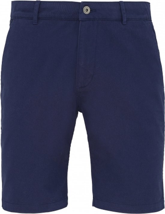 Blauwe katoenen korte broek voor heren 32 (S) | bol.com