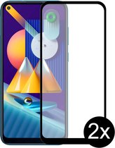 Pure Diamond Samsung M11 Screenprotector - Beschermglas Samsung Galaxy M11 Screen Protector Extra Sterk Glas - 2 Stuks