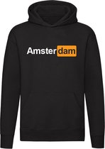 Amsterdam Hoodie | Porno | Ajax | Mokum | Seks | De Wallen | Hub | sweater | hoppa |  unisex | capuchon