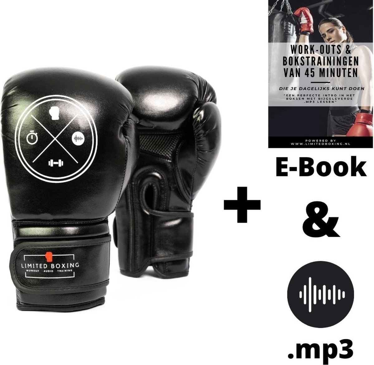 Limited Boxing ǀ Bokshandschoenen – Bokshandschoenen 14 OZ – Inclusief E-Book - trainingsschema's en audio workout
