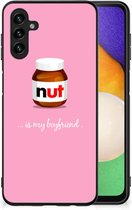 Coque Samsung Galaxy A13 Cute Case with Black Edge Nut Boyfriend