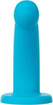 Dildo Sportsheets Solid Silicone Nexus Hux Collectie - Erotisch speeltje voor mannen en vrouwen - Dildo met zuignap - Turquoise  8,3 cm -  Sex toys