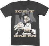 Ice T Heren Tshirt -M- Make It Zwart