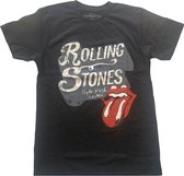 The Rolling Stones Heren Tshirt -XL- Hyde Park Zwart