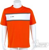 Jako T - Chemise de sport - Enfants - Taille 116 - Orange; Blanc
