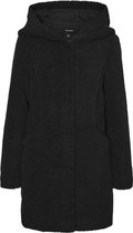 Vero Moda Jas Vmdonnalot Hoodieteddy Coat Ga Boos 10252086 Black Dames Maat - M