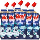 Bref Ultimate Gel Color Activ+ Ocean Toiletreiniger - 5 x 700 ml