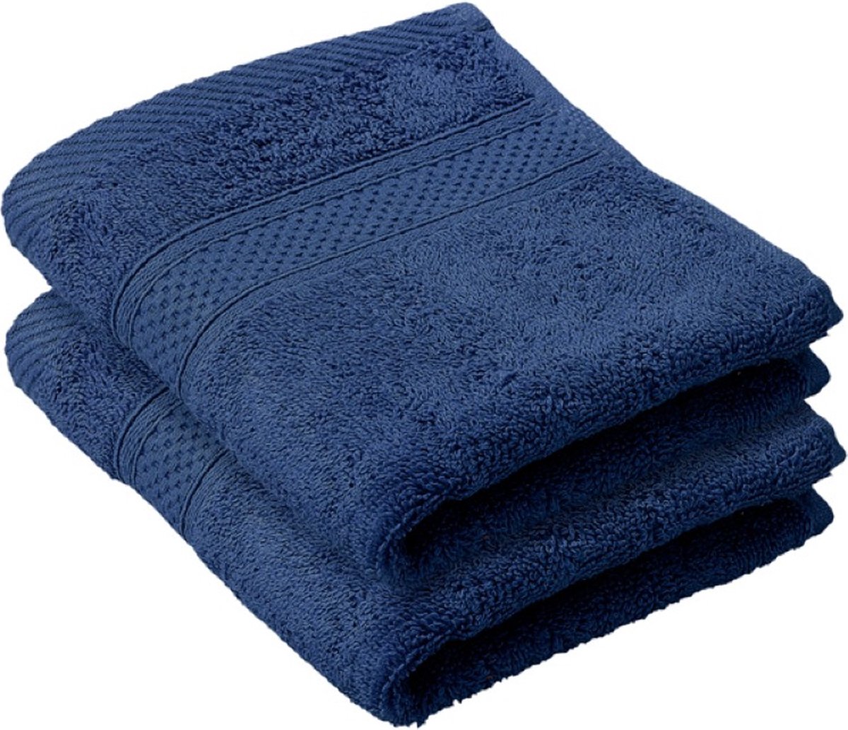 Gastendoekje Stephanie Blue Indigo 30x50cm