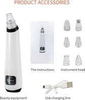 Cenocco Beauty Blackhead Remover with 6 Interchangeable Heads