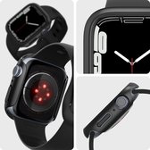 Spigen - Apple Watch 7/8 hoesje - Thin Fit - 45mm - Zwart
