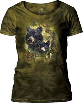 Ladies T-shirt Black Bears S