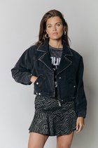 Colourful Rebel Rex Jas  Grijs Dames - Boxy Fit - Katoen - XL