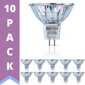 Philips MR16 Halogeenlampen Dimbaar GU5.3 - 20W - Warm wit licht - 10-pack halogeenspots