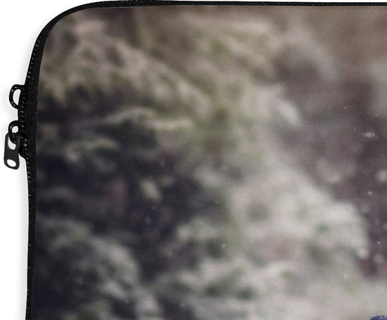 Housse ordinateur 13 pouces 34x24 cm - Amis des animaux - Housse Macbook & Laptop Enfant jouant avec son chiot - Housse ordinateur portable avec photo