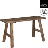 Mica Decorations Banc Bold - 80 x 36,5 x 44 cm - Bois recyclé - Marron