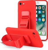 Apple iPhone 8 Back Cover | iPhone 7 | iPhone SE2020 | Schouderriem | Rood