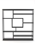 Cod collection black bookshelf 200x40x200-cmbk200blc