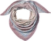 sjaal 140x140cm roze