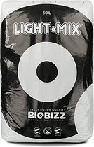 BioBizz Light Mix organische potgrond/plantenaarde/compost, 10, 20 of 50 liter en pallets, 50 liter