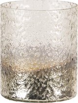 Glazen Theelichthouder Ø 11*14 cm Transparant Glas Rond Waxinelichthouder Windlichthouder