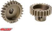 Team Corally - M0.6 Motortandwiel - Kort - Gehard staal - 23 Tanden - Motoras dia. 3.17mm